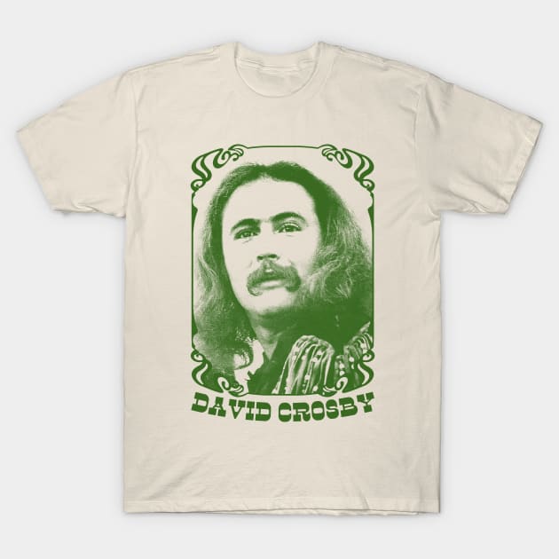 David Crosby / Retro Fan Design T-Shirt by DankFutura